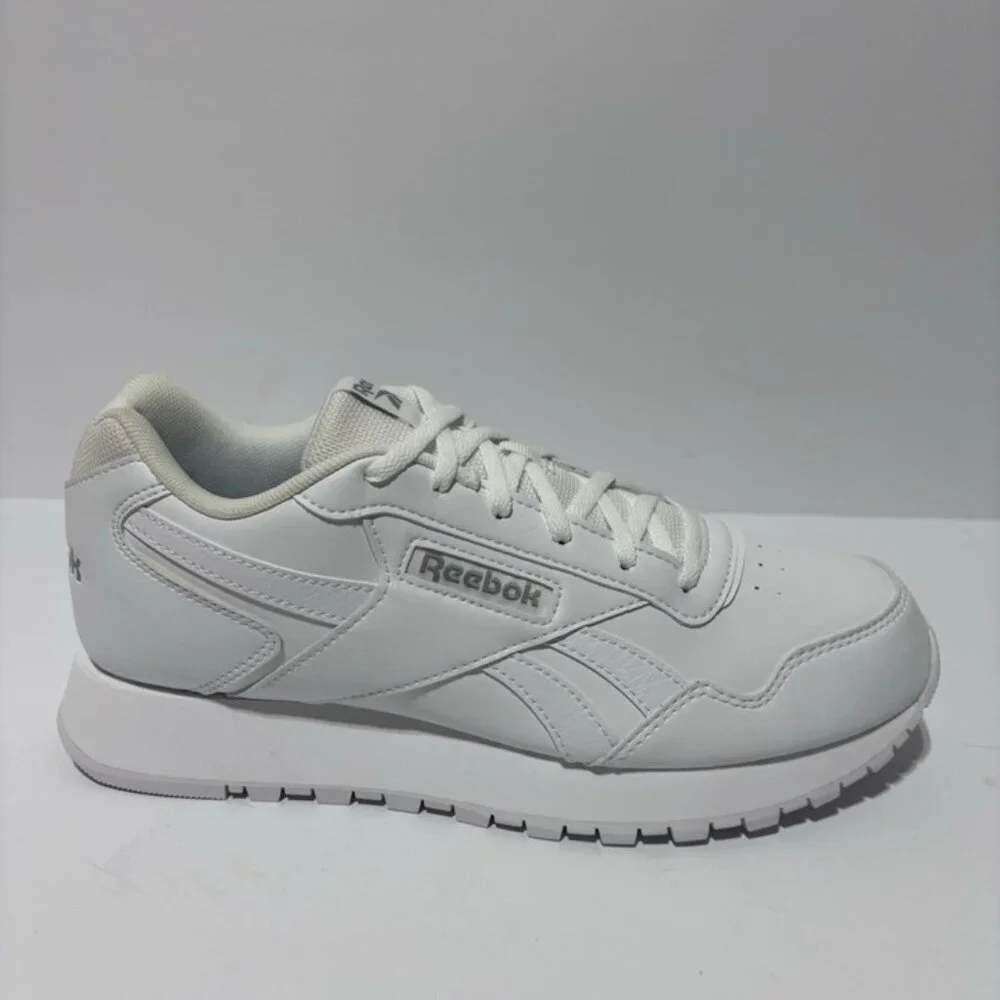 Reebok Women’s Glide White Lace-Up Sneakers, Size 10 Wide